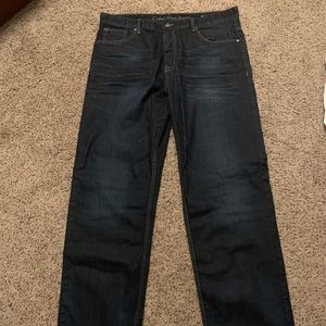 Calvin Klein dark denim jeans NWOT